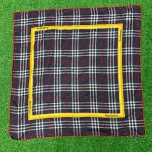 Burberry Silk Scarf Plaid